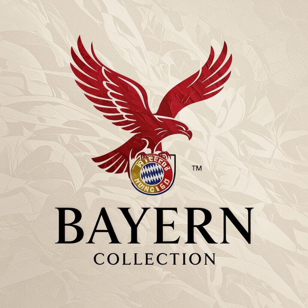 Elegant Fashion Boutique Logo Inspired by Bayern Munich