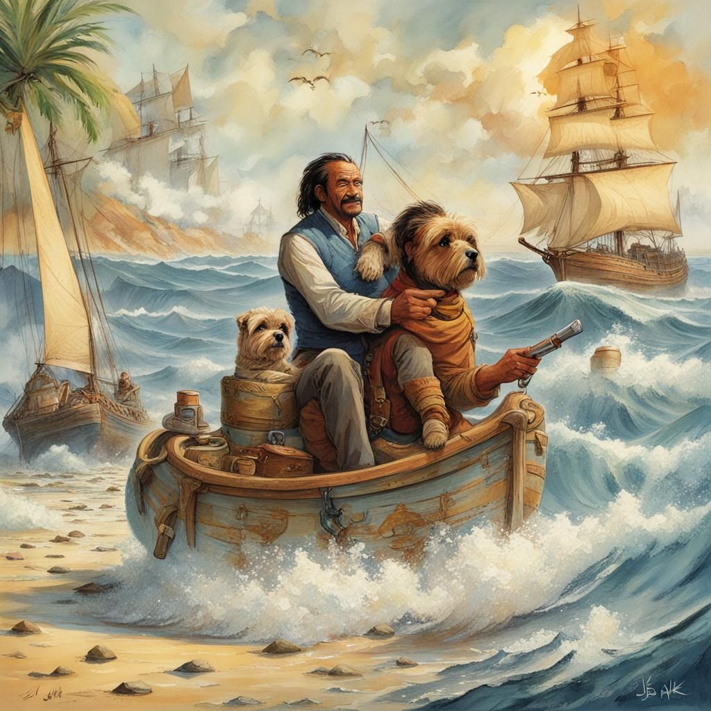 Delivering Bink's Rum Early One Morning