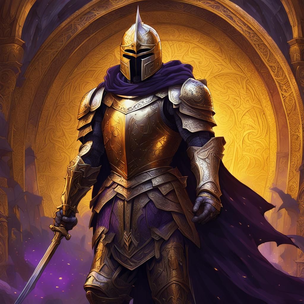 Heroic Knight in Shining Armor on Epic Quest