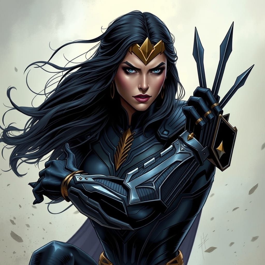 Proxima Midnight in Arid Landscape