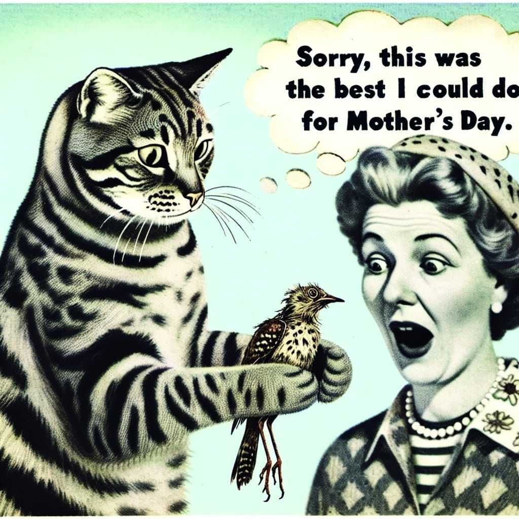 Tabby Cat's Surprising Mother's Day Gift