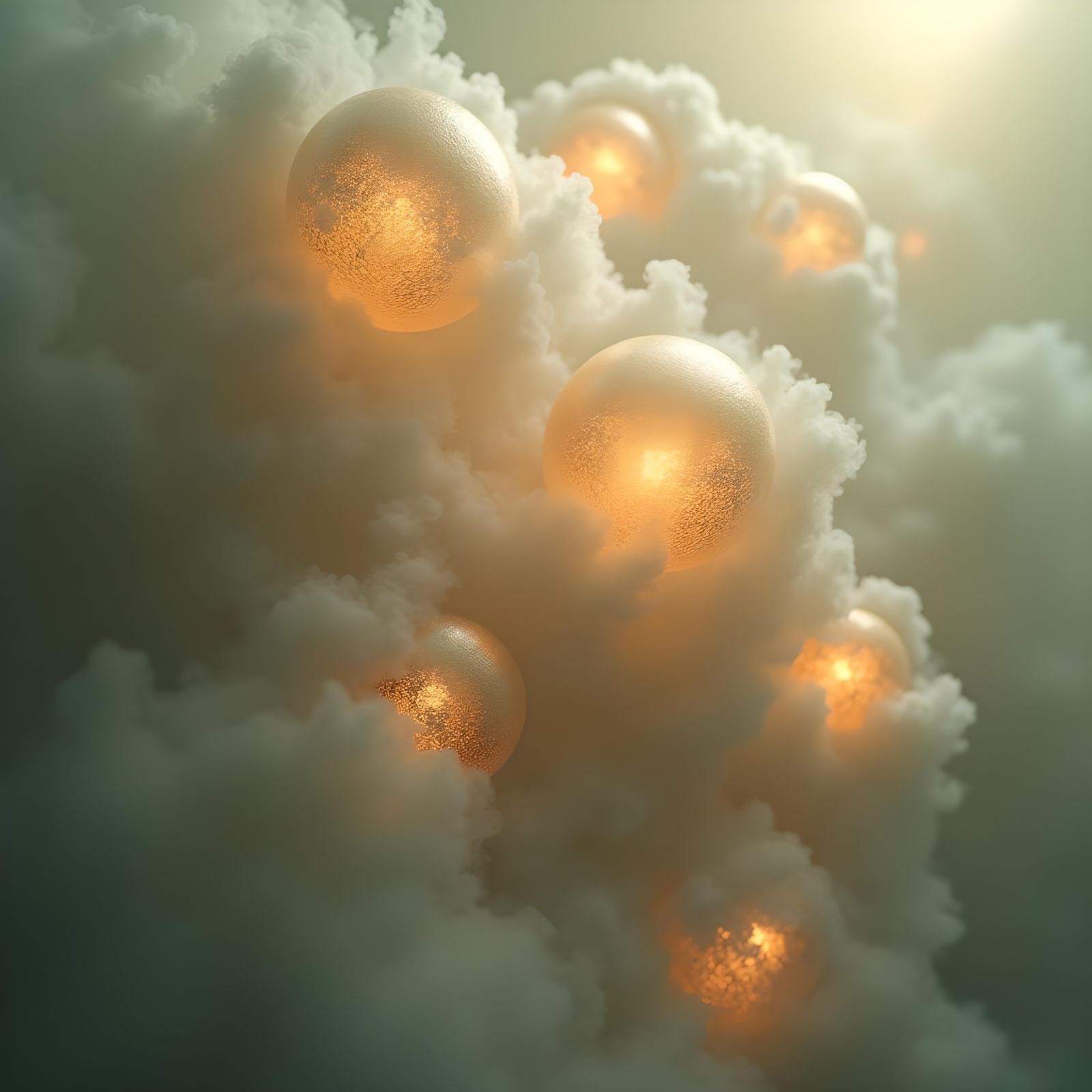 Abstract Wall Art in Earthy Tones with Gold Accents