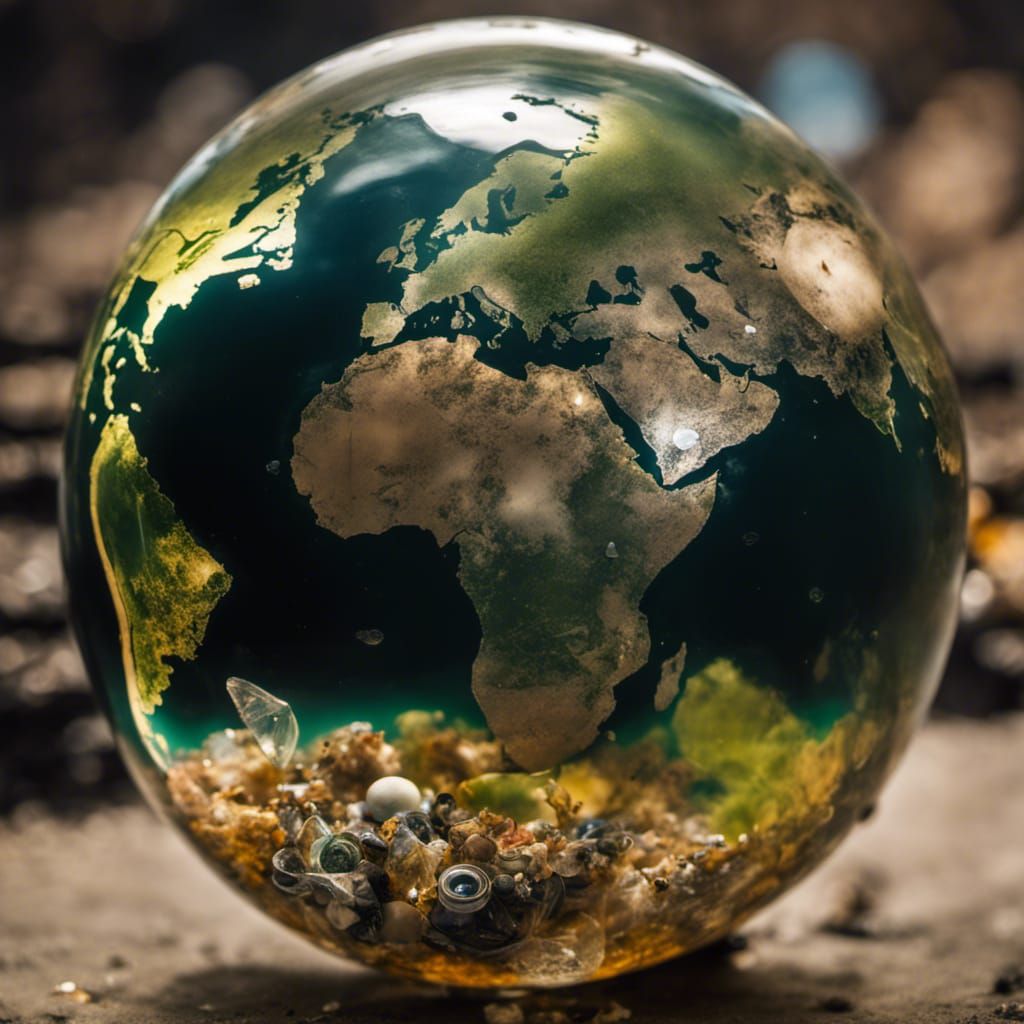 Underwater Post-Apocalyptic New York City Panorama