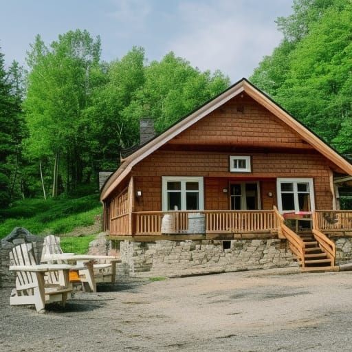 AI Generated Cottagecore Image