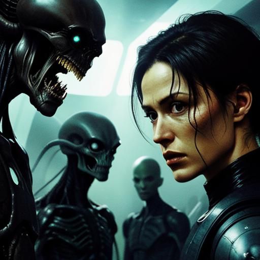 Alien Resurrection: An AI Generated Image