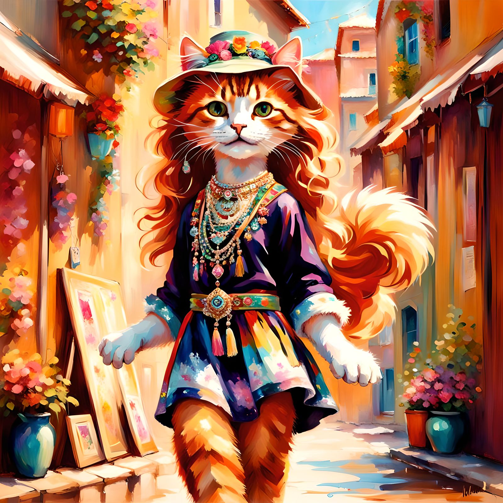 Bella FashionCat Catwalks: Boho 2024 Collection.