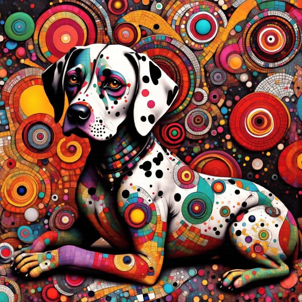 Dalmatian, Pop Art(ish)