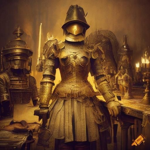 Robots Play Poker in Saloon: Surrealist Style