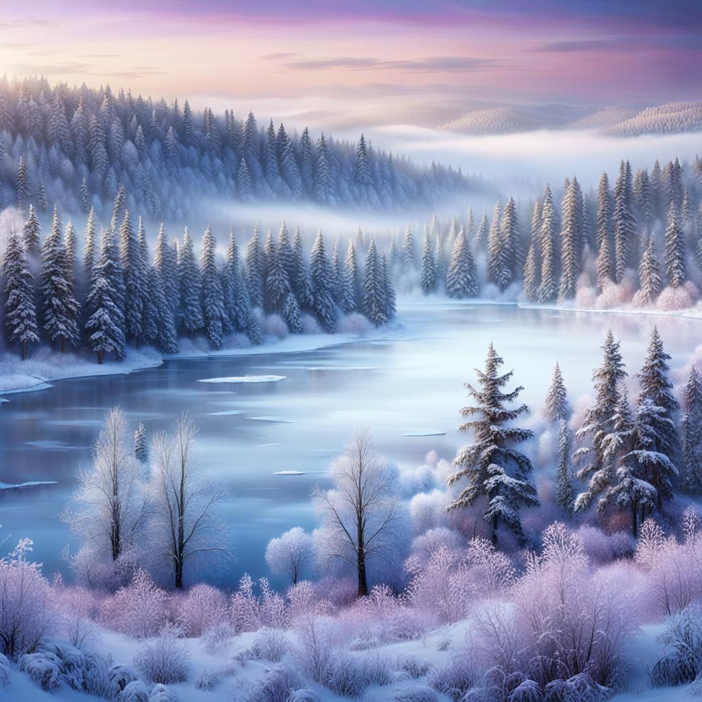 Winter Wonderland: Panoramic Matte Painting in Unreal Engine