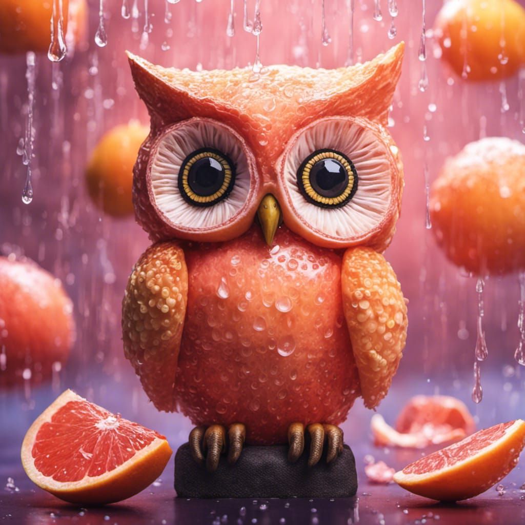 Grapefruit Owl