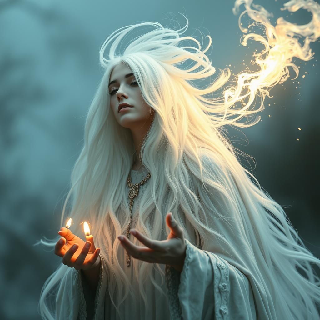 Wise White Witch Solstice Healing Ritual