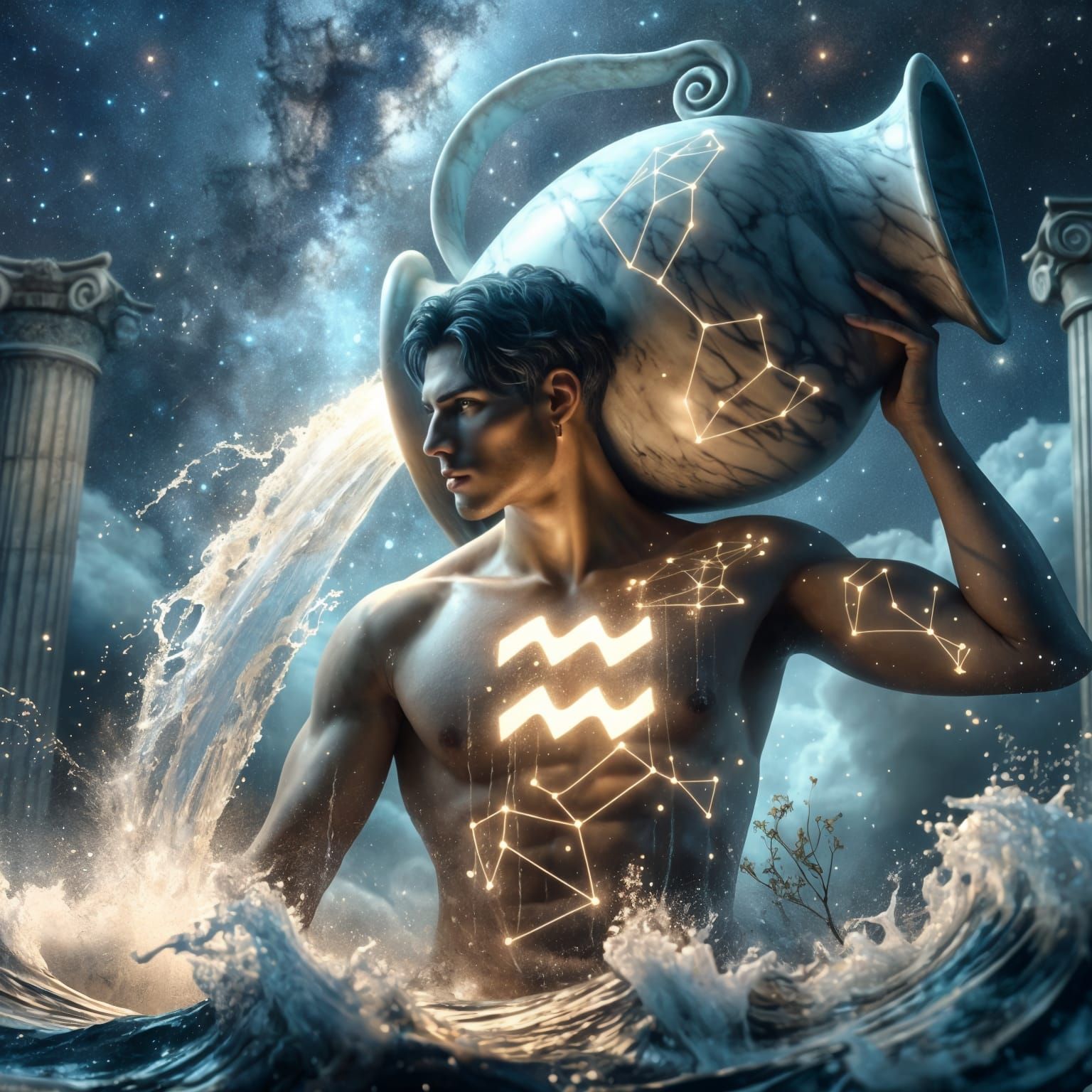 Male Zodiac Series: Aquarius