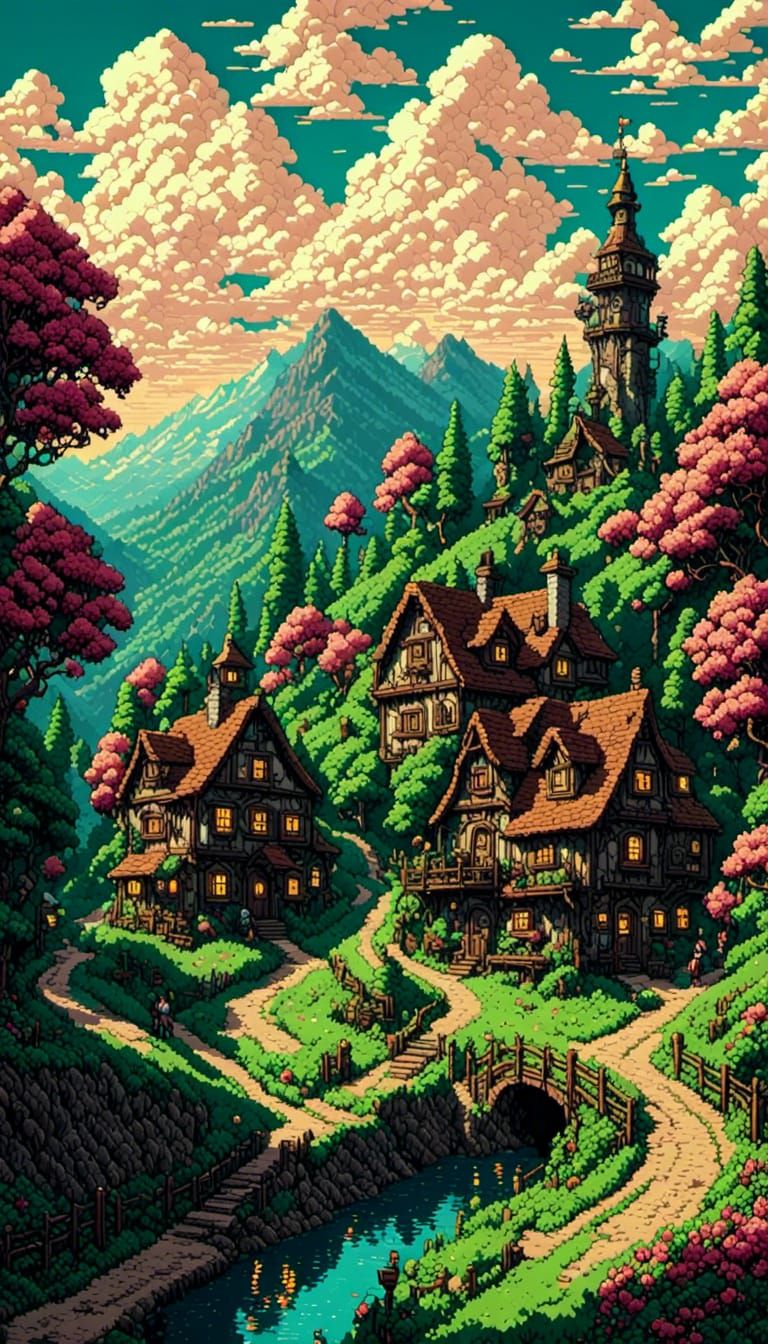 Digital Neon Cityscape Unveils Spring Truth