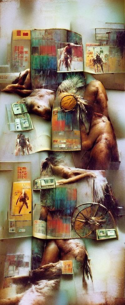 Cyberpunk Comic Art in Pop Art Style