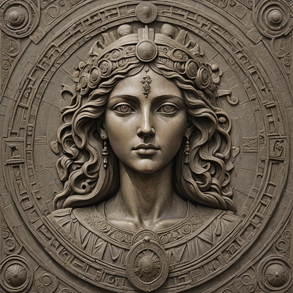 Image of Ancient Goddess Astarte