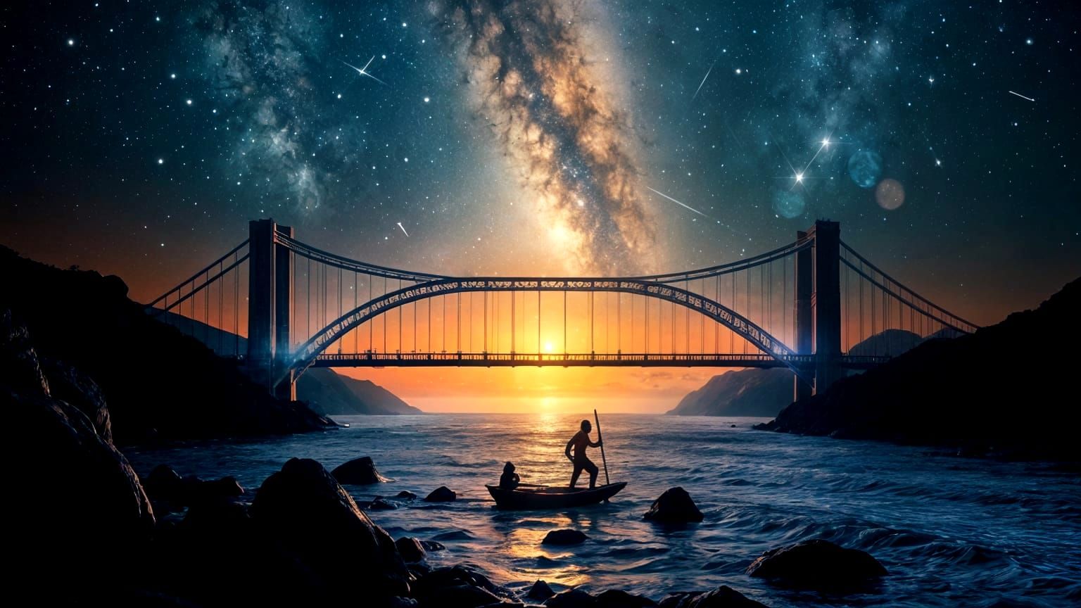 Cosmic Letters Form Dimensional Bridge
