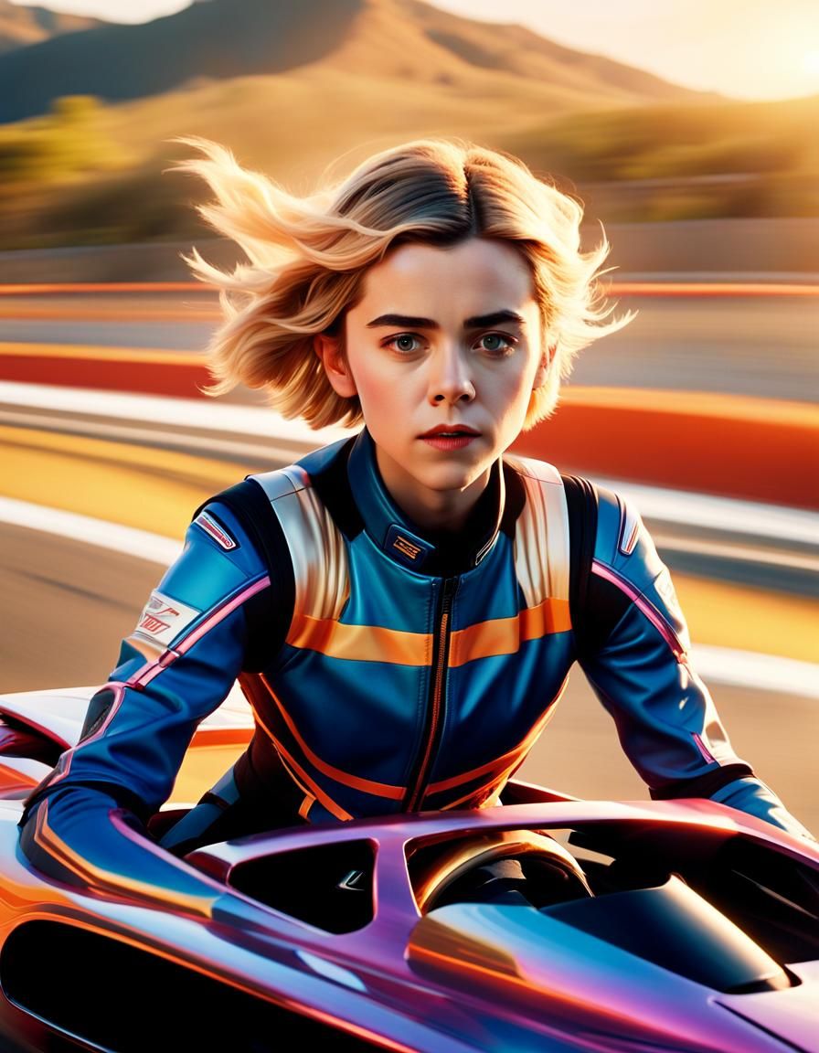 Kiernan Shipka as Penelope Pitstop in High-Speed Race