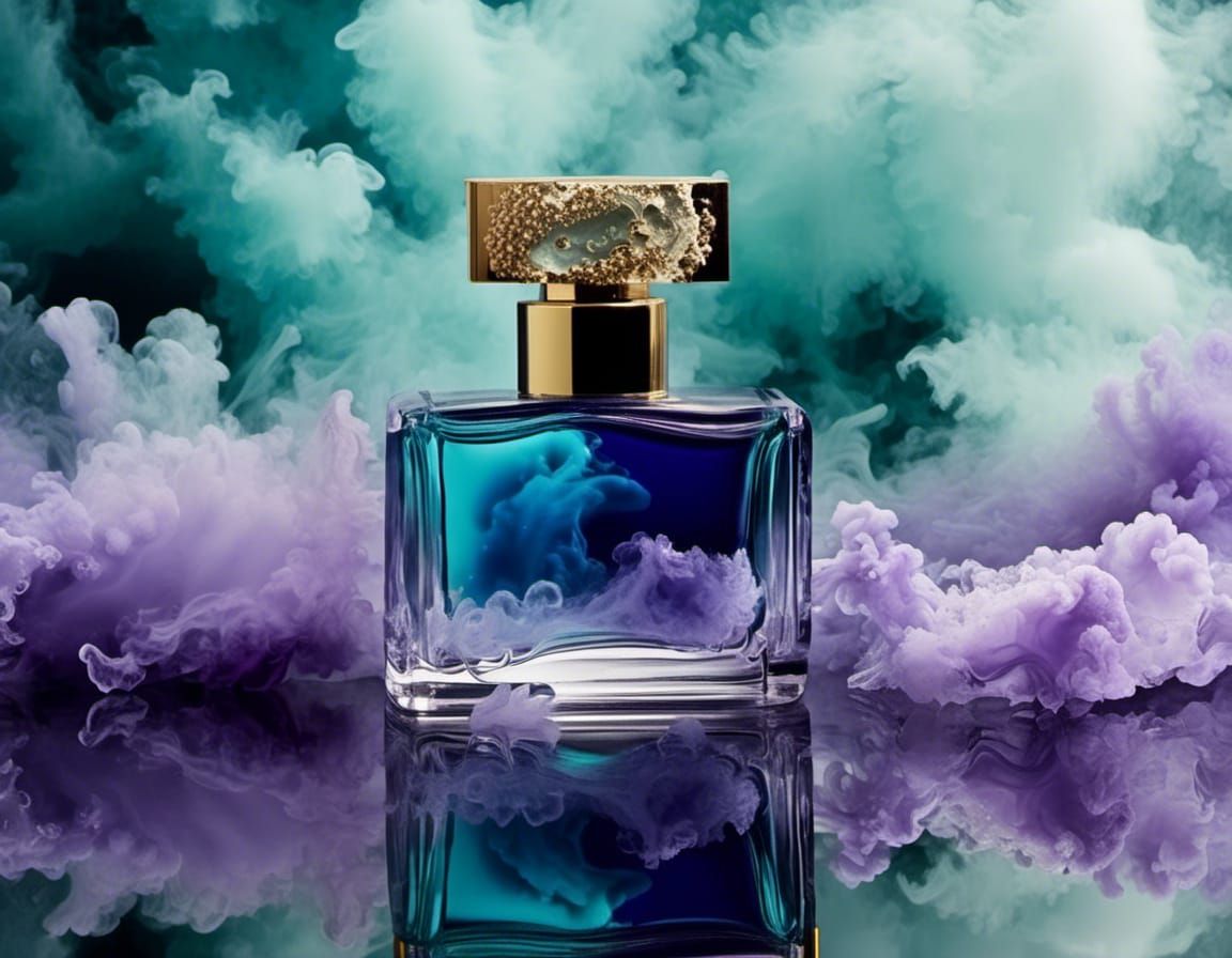 Designer Fragrance Made of Colored Smoke