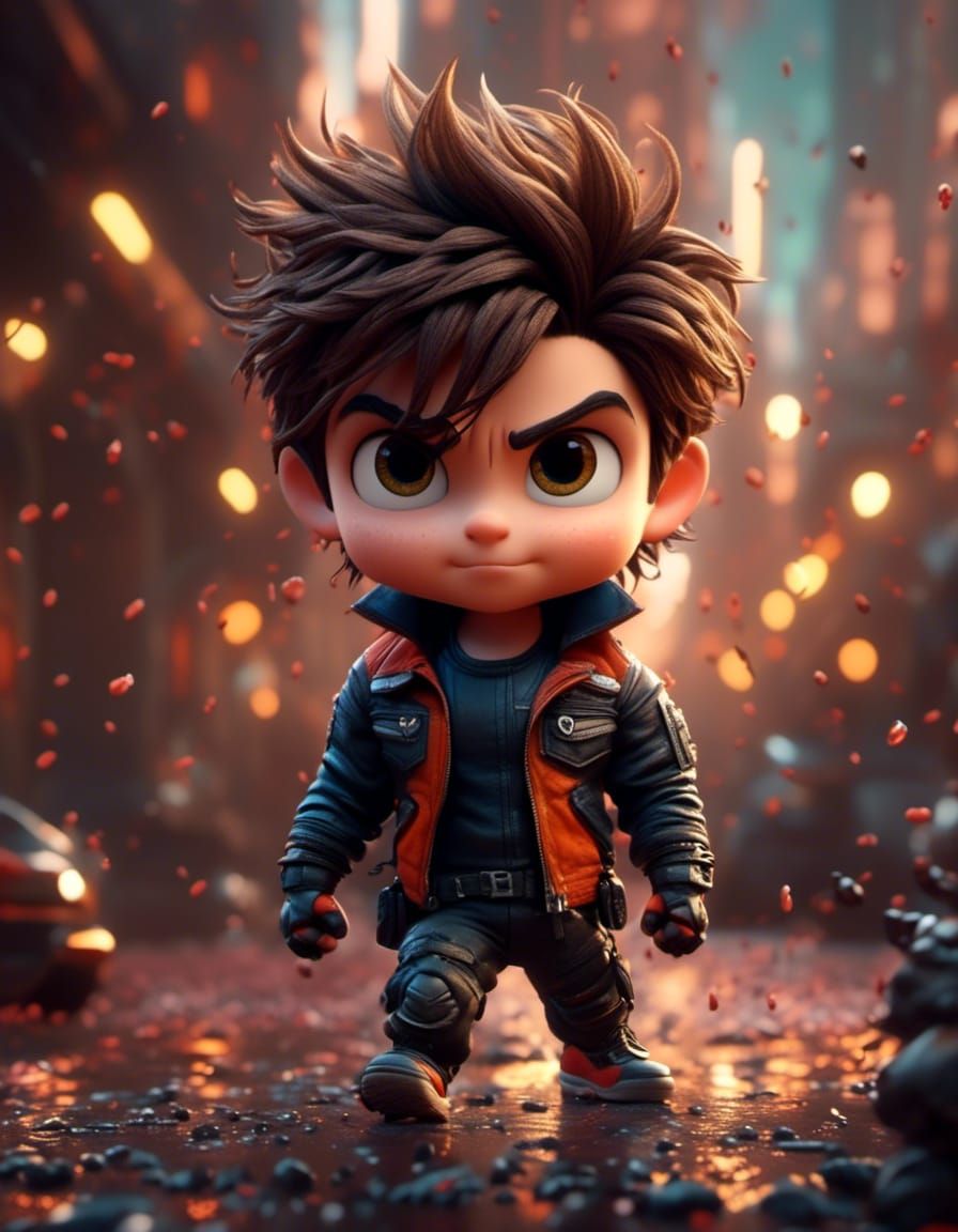 Tom Cruise in Chibi Mode