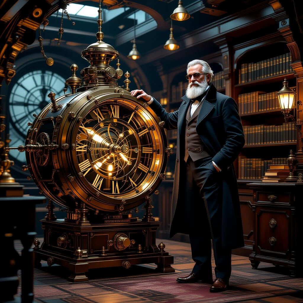 The Time Machine and Its Creator