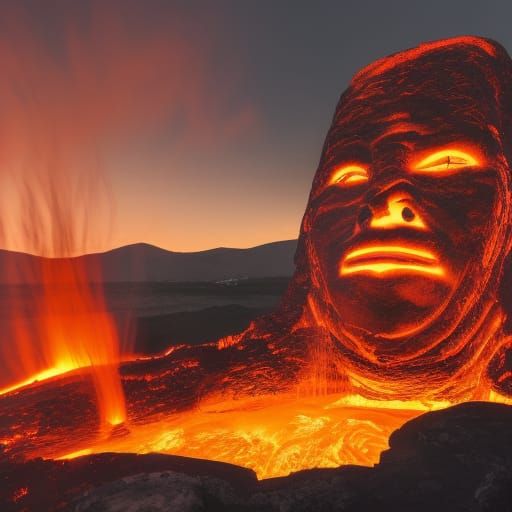 Volcanic Face 3