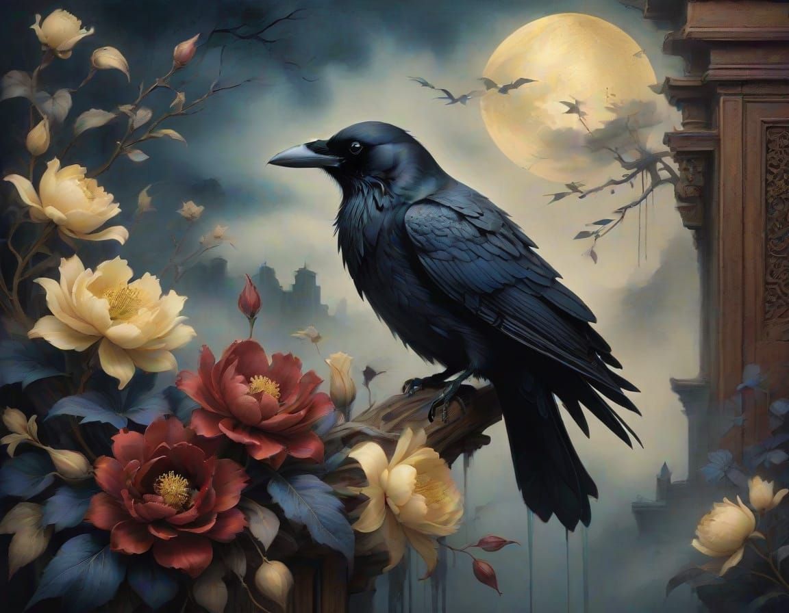 Mystical Library Unveiled: A Dark, Whimsical Realm