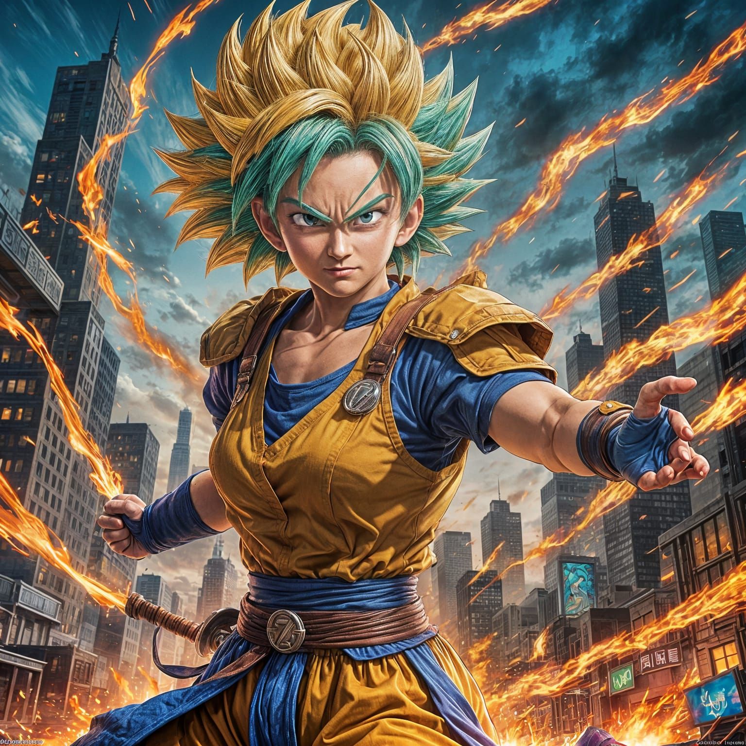 Female Dragon Ball Z Character