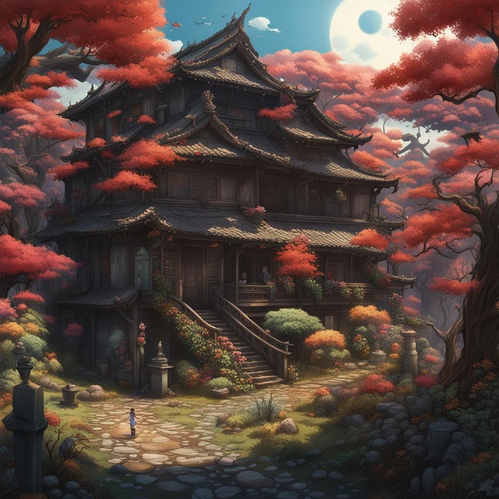 Surreal Analog Text Painting in Detailed Style