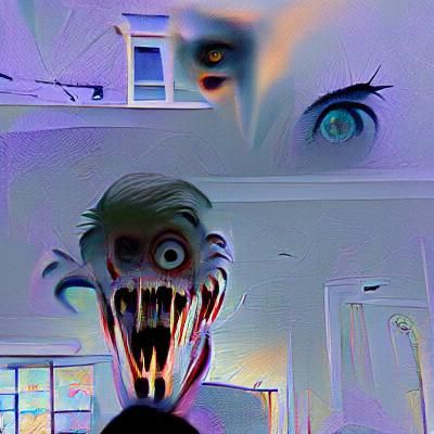 AI Generated Image From a Blank Prompt