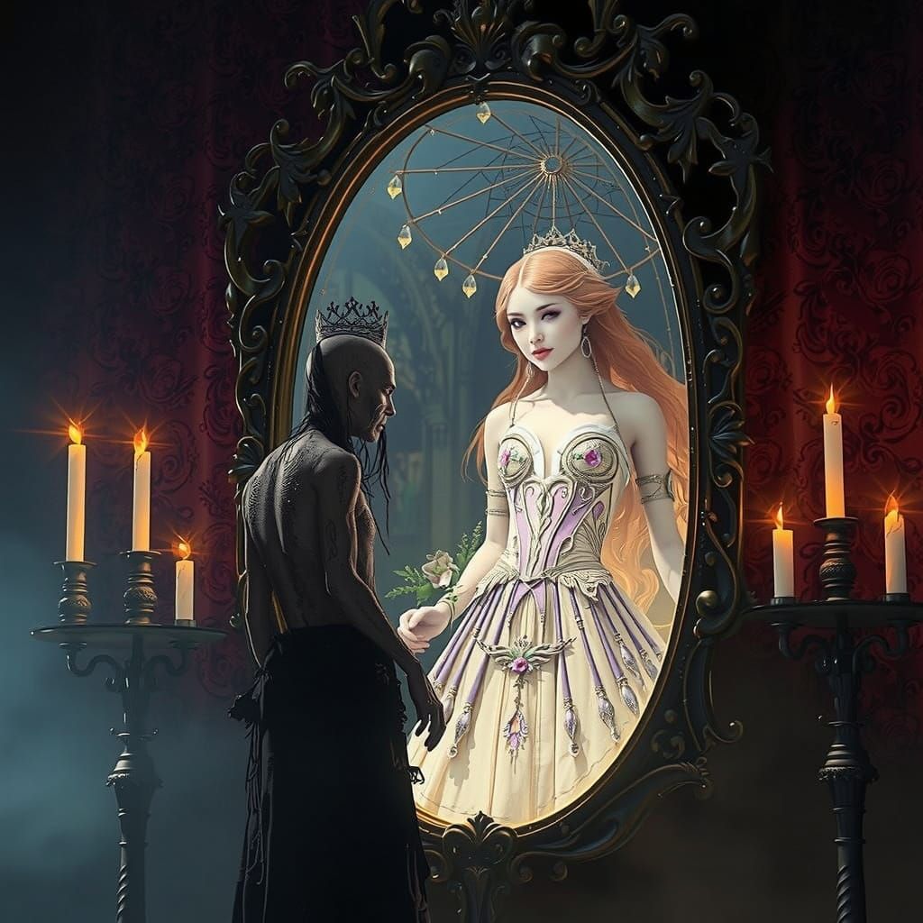 Decrepit Princess Confronts Radiant Counterpart in Mysteriou...