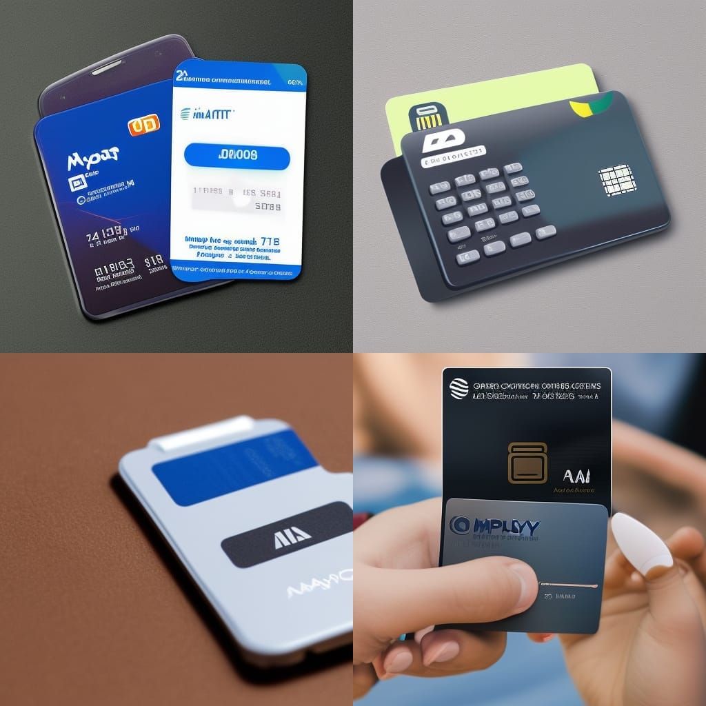 AI-Themed MOPAY Credit/Debit Card Design