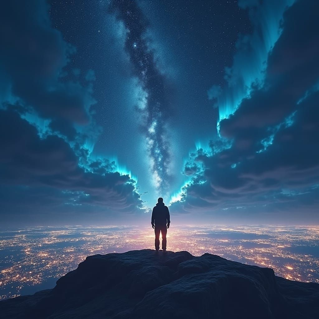 Epic Autumn Landscape in Cinematic Style