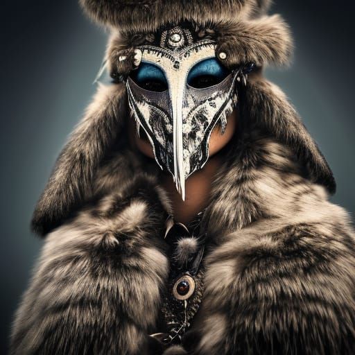 Shamans of the Dark Forest: Detailed Portrait