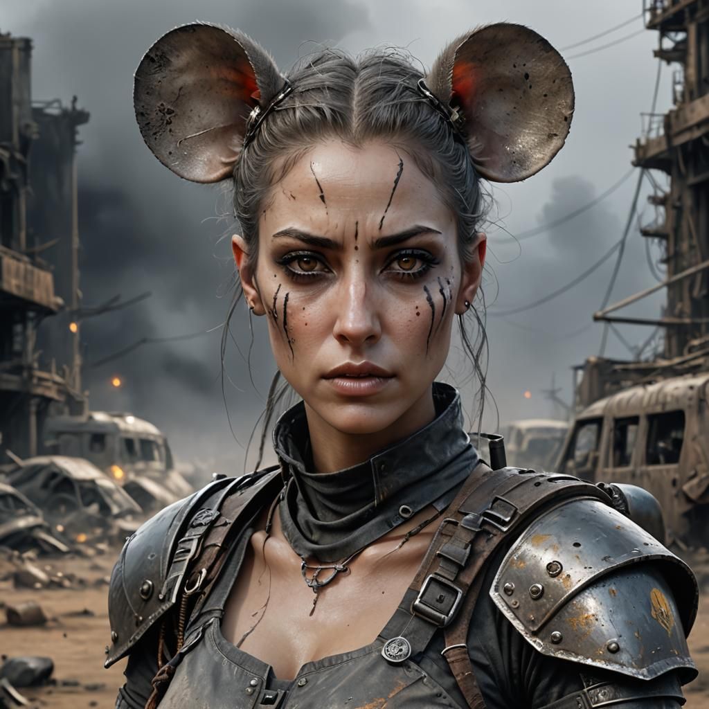 Mouse-like Scribe in Post-Apocalyptic World