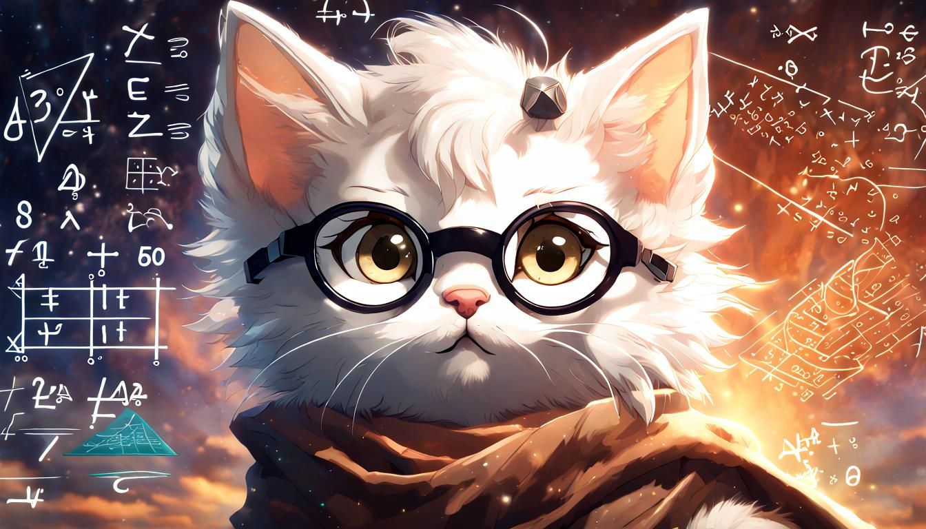 Kitten Wizard Charges Into Battle: Anime Key Visual