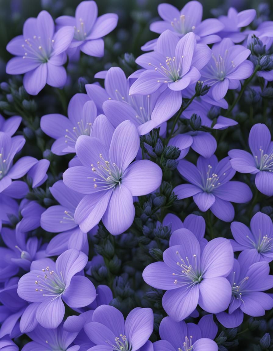 Illuminated Flower in Gentle Light