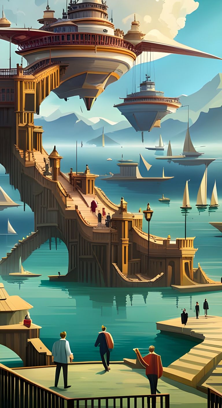 Menacing Sea Dragon with Detailed Anatomy