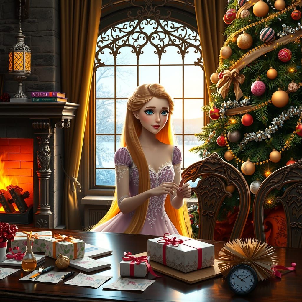 Christmas with Rapunzel 05