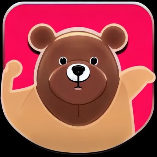 Deluxe Obese Bear Emoji