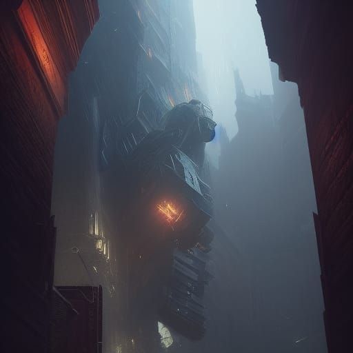 Epic Titan Emerges: Dark Fantasy Concept Art