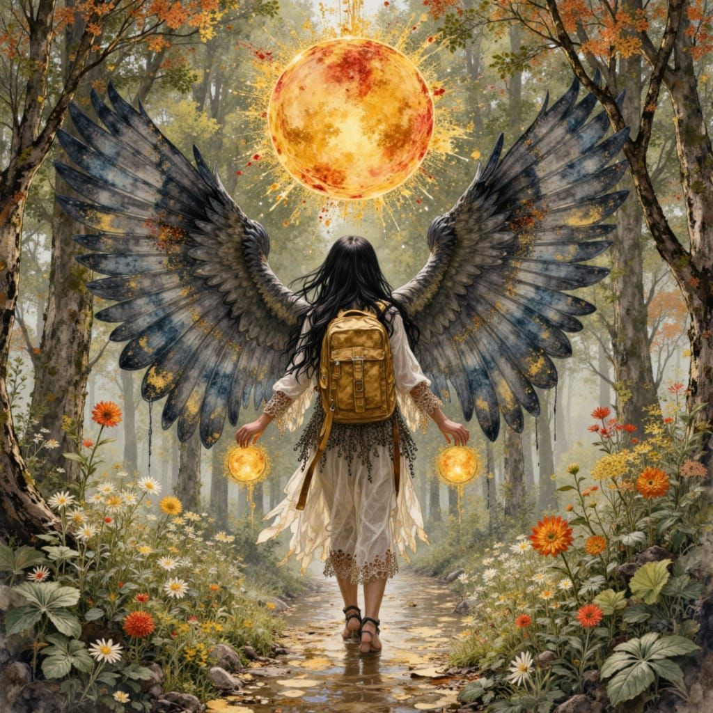 Whimsical Glass Animals in Festive Dreamscape