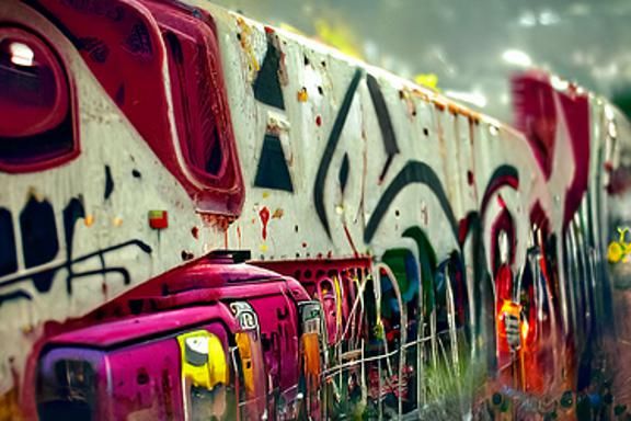 Colorful Mexico Graffiti Art: Hyperrealistic Digital Paintin...
