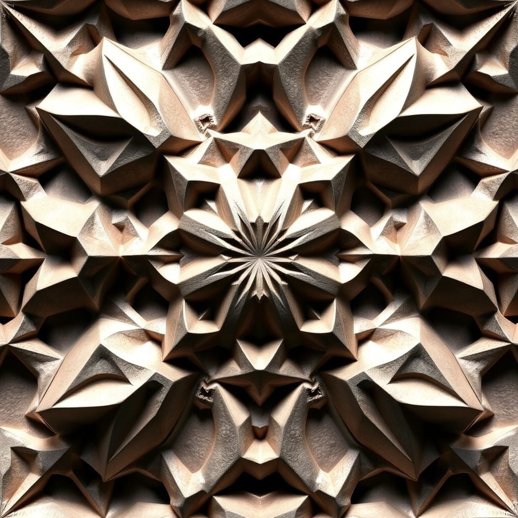 Hyperreal Geometric 5D Tessellation