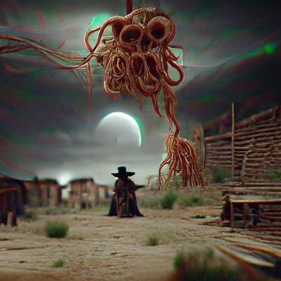 Eldritch Spaghetti Western: A Dreadful Scene