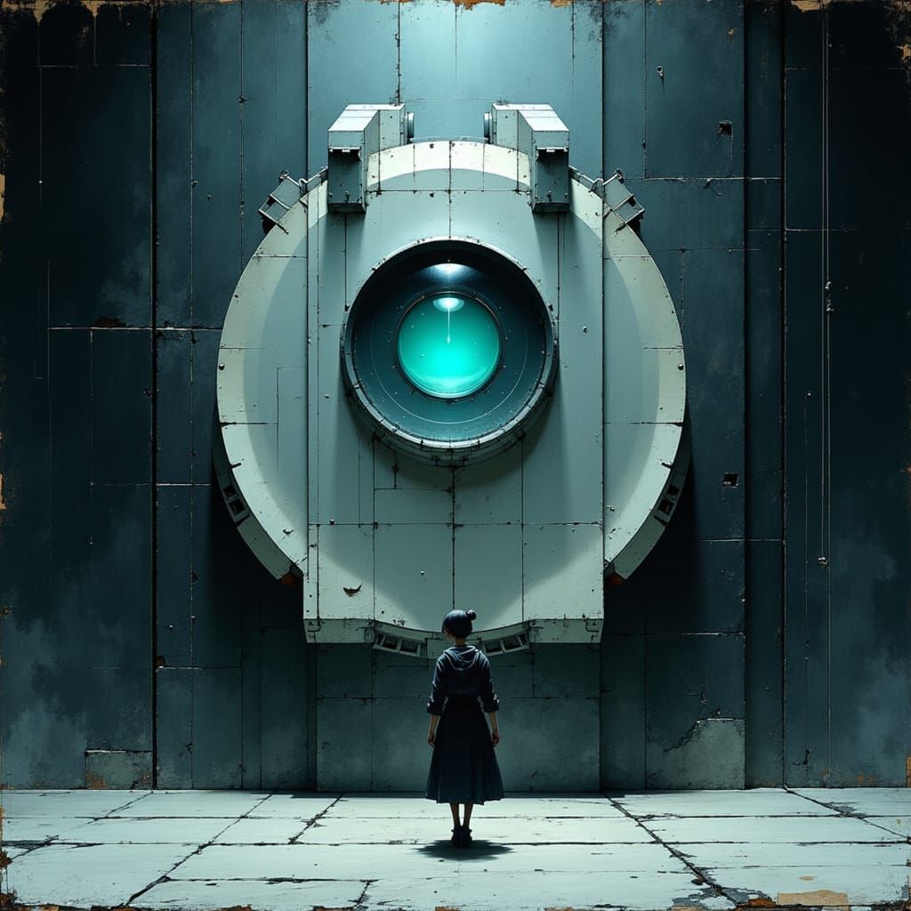 Futuristic Cartoon Watch in Neo-Futuristic Style