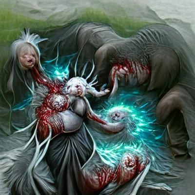 Echidna, Mother of Monsters: MTG Card Art