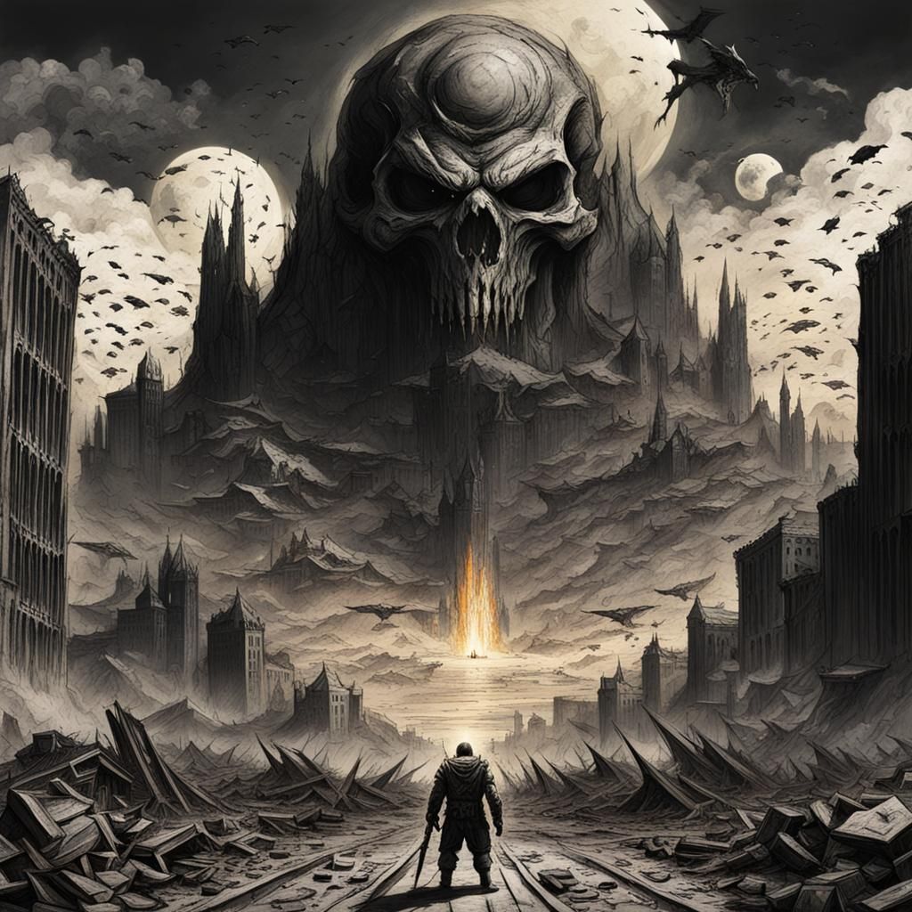 Doomsday Scene: An AI Interpretation