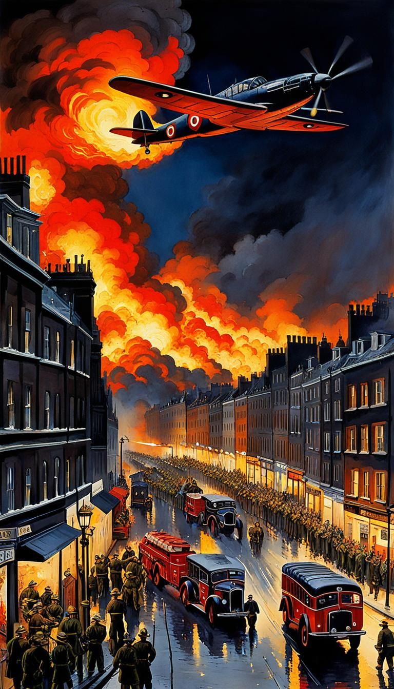 Spitfire Tail Fire Blitz