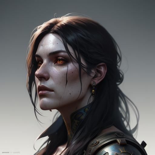 Ethereal Portrait with Dynamic Lighting in Unreal Engine 5