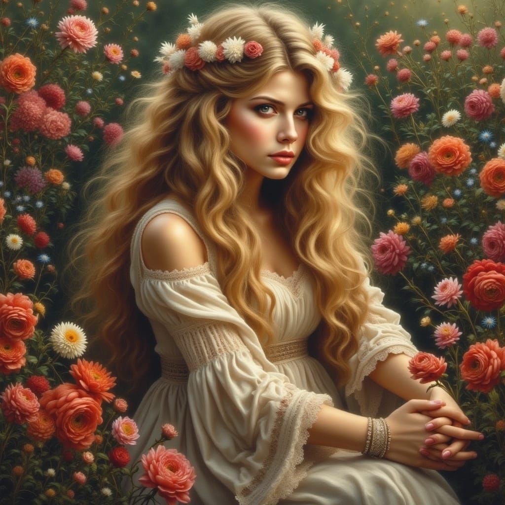 Provocative Elf with Seductive Essence Hair